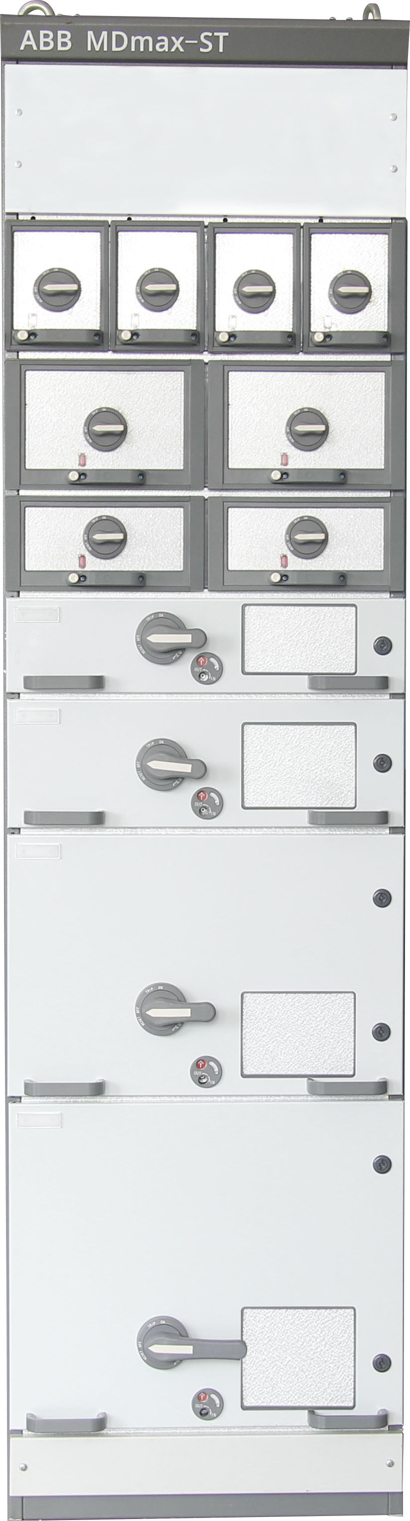 RICHGE technologijos MDmax-ST spintelės priedai: etaloniniai pagrindiniai atraminiai komponentai, skirti ABB suderinamai žemos įtampos elektros paskirstymui