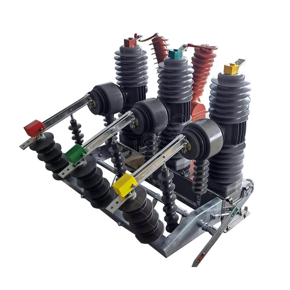24 kV lauko aukštos įtampos intelektualus trijų fazių stulpas pritvirtintas vakuuminis grandinės pertraukiklis Auto Reclozeris