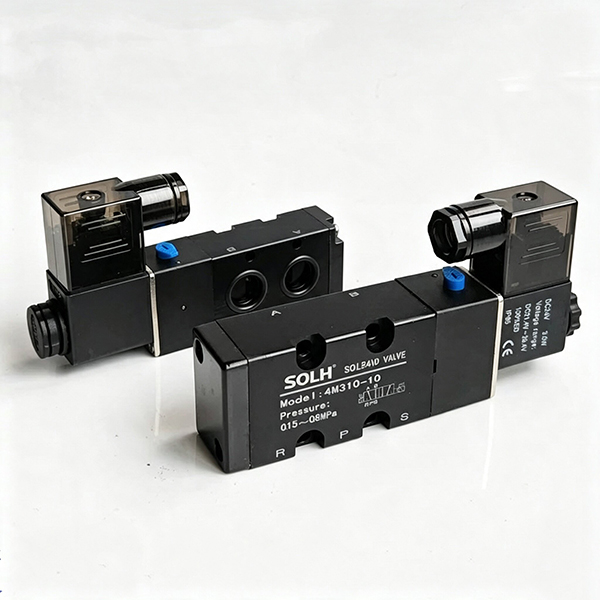 4 m serijos solenoidinis vožtuvas | 5/2 krypčių