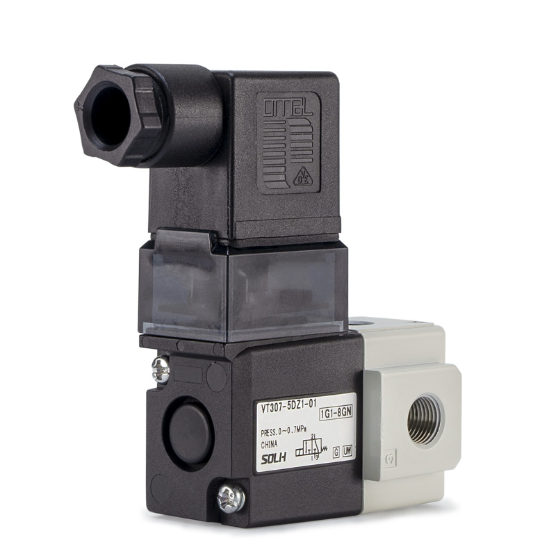 VT307 3 prievadų solenoidinis vožtuvas / tiesioginio valdymo vožtuvo tipas