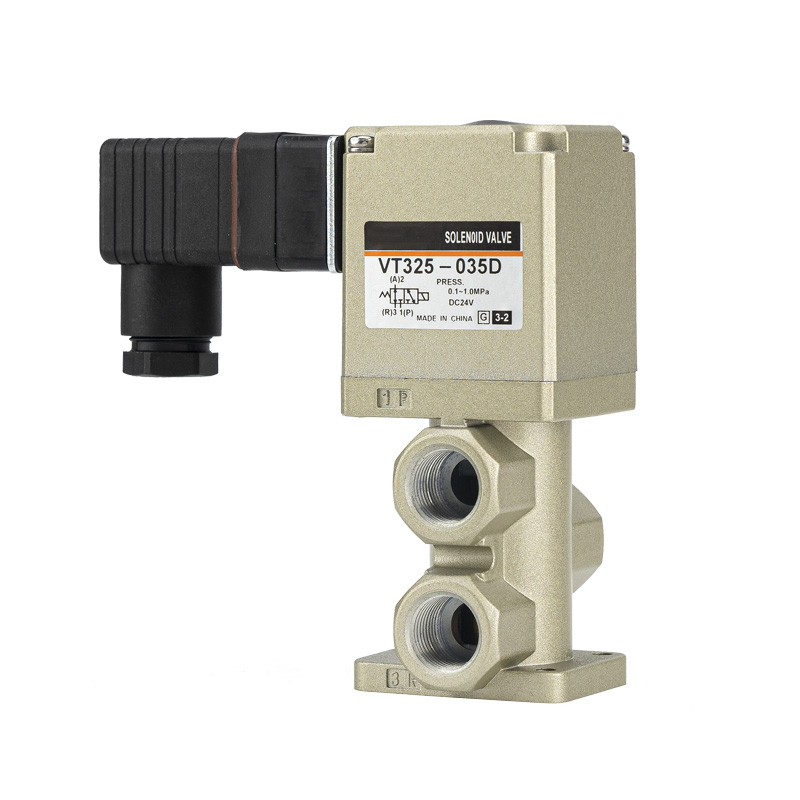 VT325 3 prievadų solenoidinis vožtuvas / tiesioginio valdymo vožtuvo tipas
